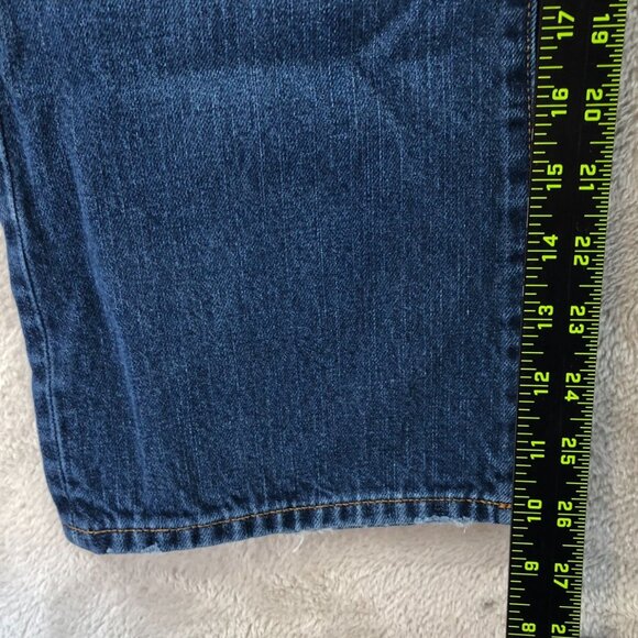 American Eagle Mens Jeans Size 33x30 Orignal Bootcut Classic Blue Denim Casual - Picture 6 of 16